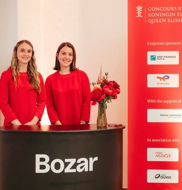 Throwback to the Queen Elisabeth Competition with these two amazing girls
