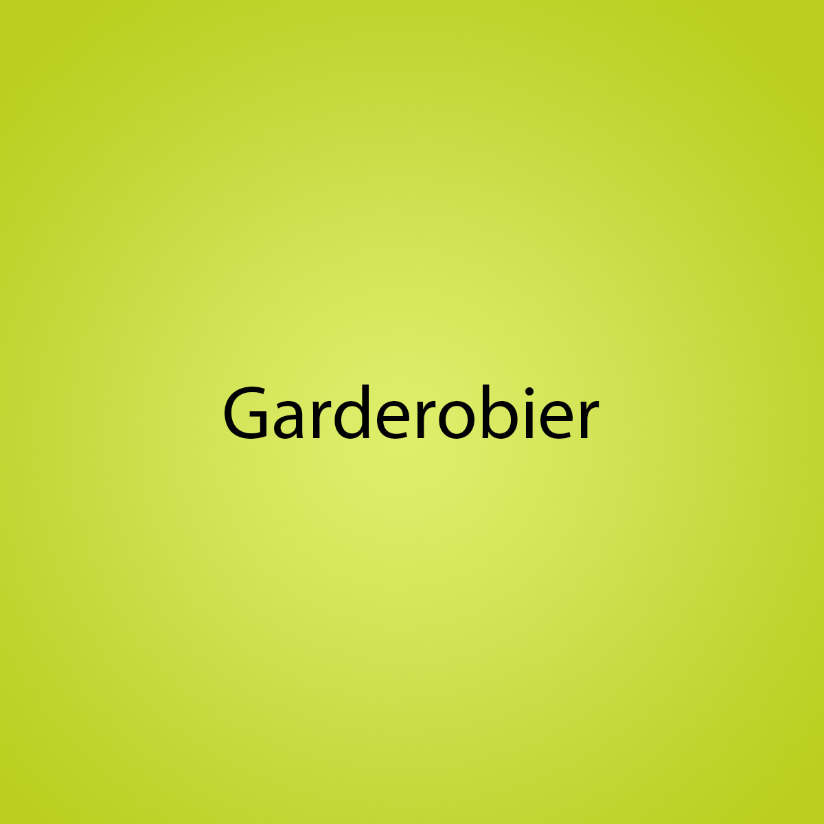 Garderobier